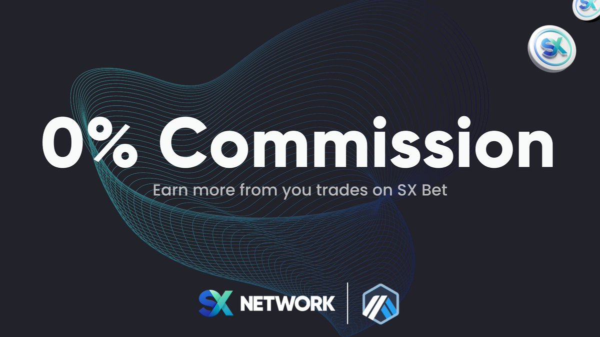 Despite being a peer-to-peer betting exchange, SX currently takes 0% commission on all trades. You keep 100% of the winnings you get at our exceptional prices 🦈 (+ bet mining)