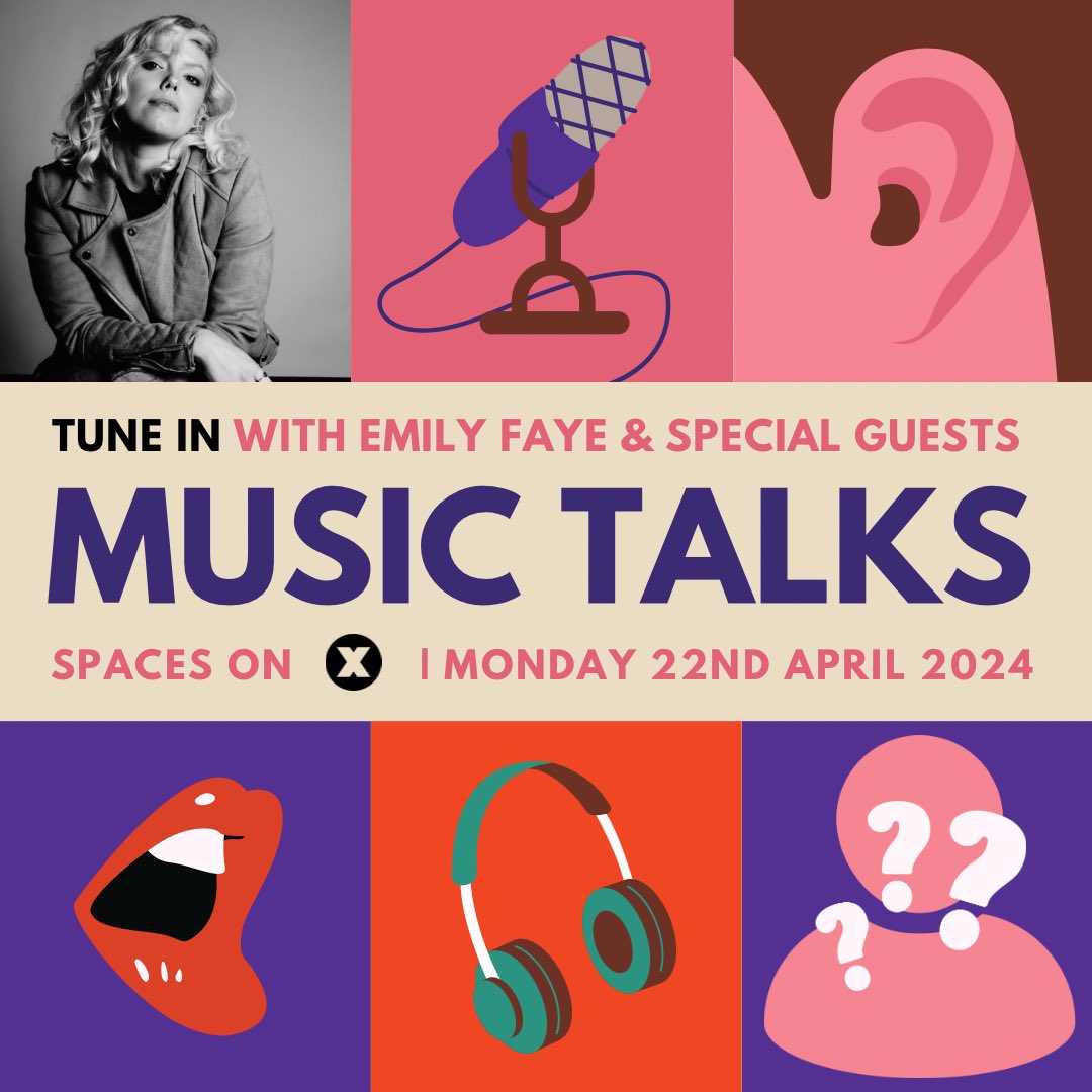 Join me for Music Talks - Episode 2 with special guest Ali from @lovecrumbsmusic 🙌🏻 Love Crumbs have had a wild time winning a festival spot last year at Catbird Festival! This Monday 23nd April at 9pm BST 💥 Save it & join us!!! twitter.com/i/spaces/1BRJj…