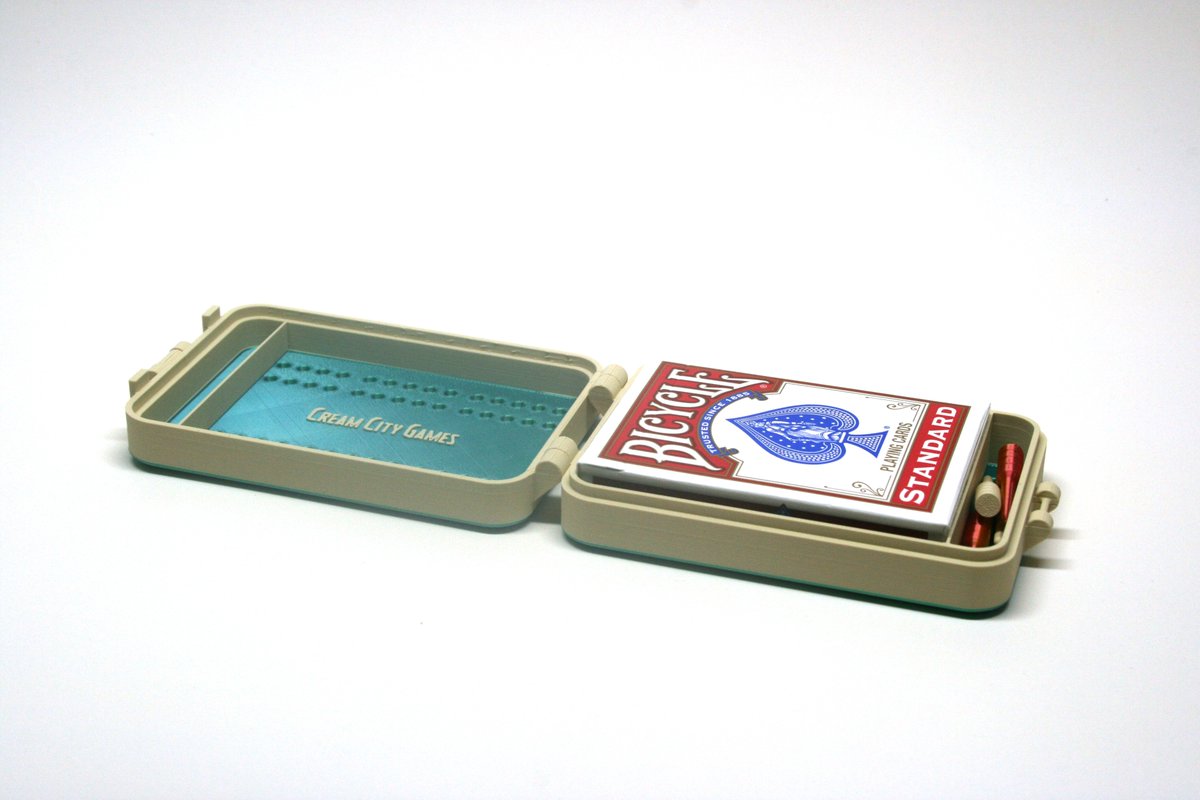 Annoyed by bulky (and expensive) travel cribbage options, I designed my own!

#cribbage #cardgames #3Dprinting 

creamcitygames.etsy.com