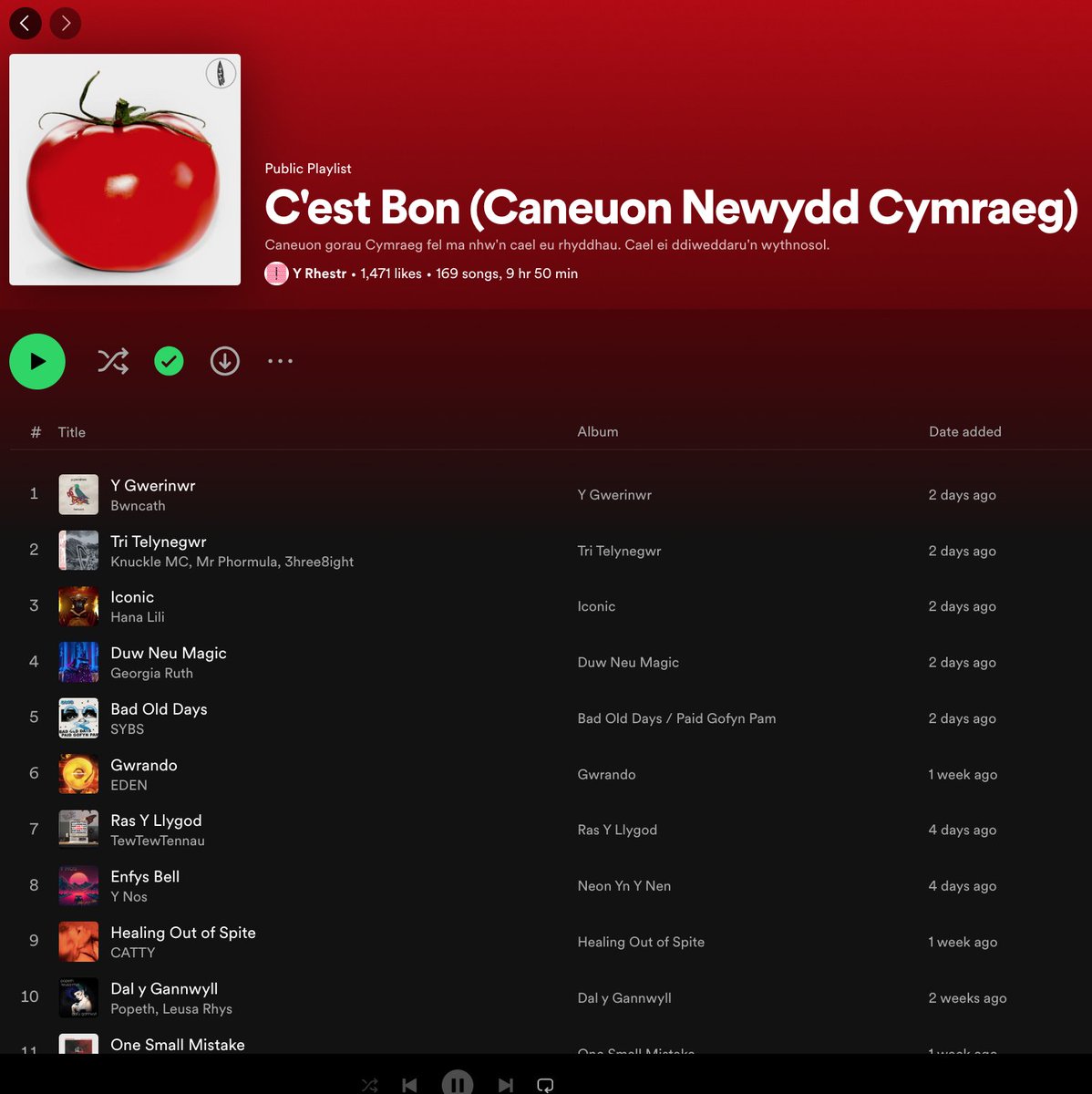 _popeth's tweet photo. Sbeshal di bod ar unrhyw playlist! Hydynoed mwy sbeshal di bod ymysg pawb sydd ar #CestBon yn ddiweddar!
@bwncathband @MrPhormula @HanaLilimusic @georgiaruth @SYBSband #Eden #TewTewTennau #YNos @cattymp3 @leusa_rhys @wrkhouseee @maredwilliams97 @Morganelwy @ydail_ + MWY! https://t.co/tijqS1LXp1