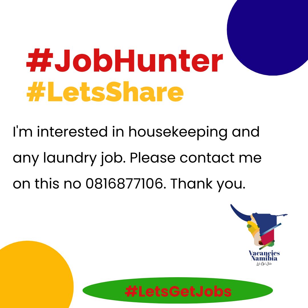 #LetsGetJobs #ApplyToday