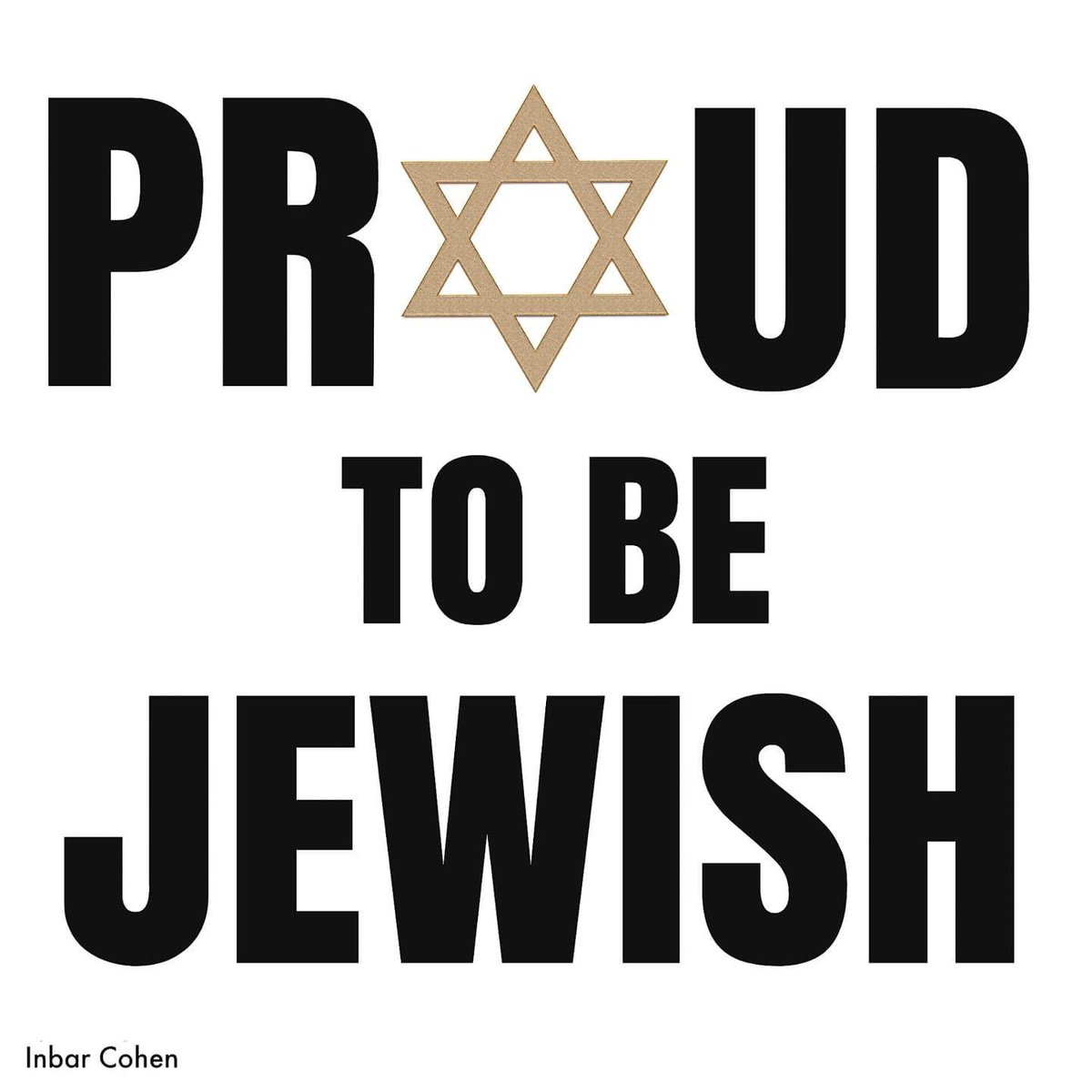 Voor 💯% #ProudToBeJewish