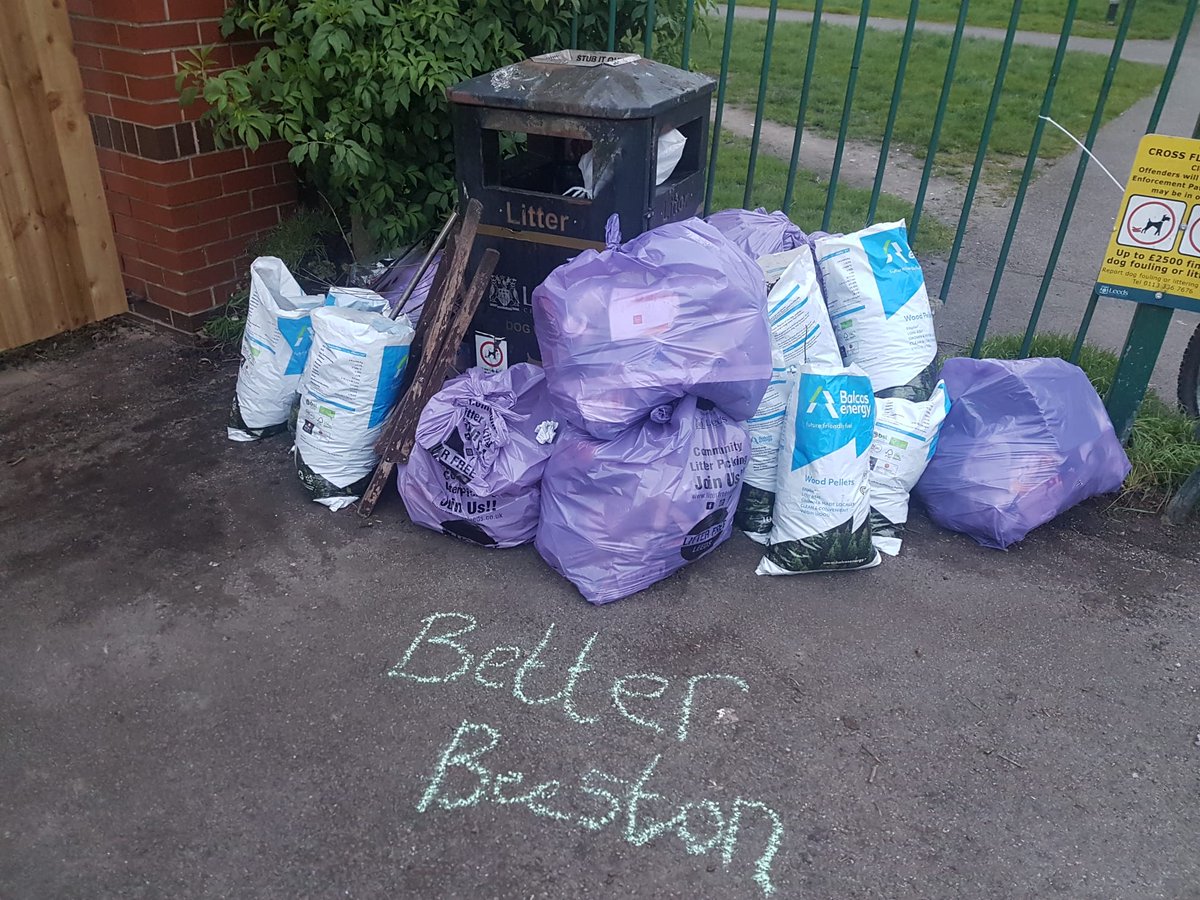 Brilliant day in sunny south #Leeds. Great response on the #Hunslet doorsteps. Good times speaking at a local church. Election boards. + a fab all-age 'Better #Beeston' community clear-up. Get in touch anytime to get involved with our year-round community work or campaigning. TQ!