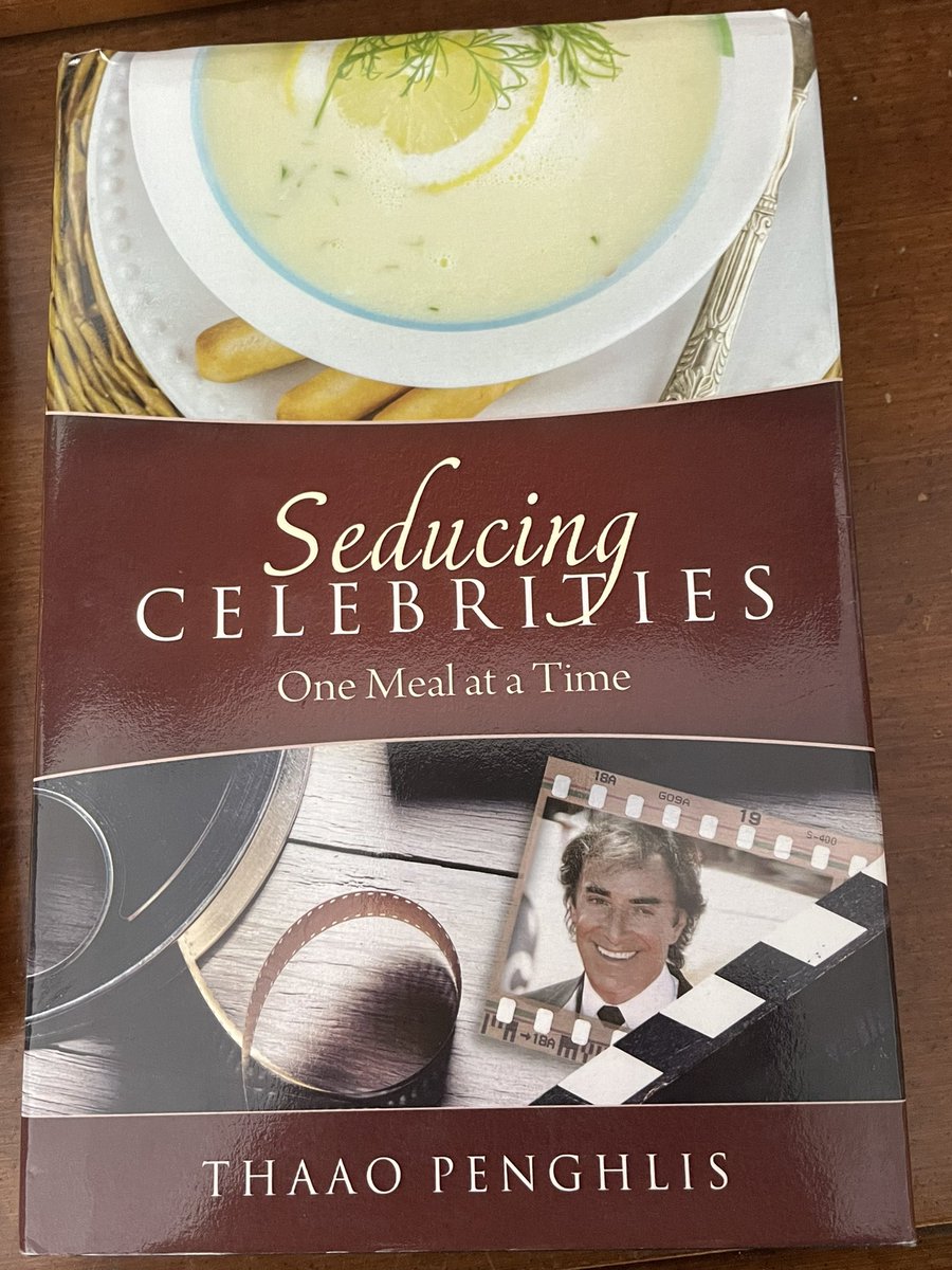Mama_Hooch's tweet photo. #SitDownSunday Go order your paperback copy of Seducing Celebrities One Meal at a Time available #Amazon then sit down and relax while @ThaaoPenghlis takes you on a delectable journey with tales of celebrities and the meals he prepares for them. #mouthwatering #facinatingtidbits https://t.co/ST1kmrEFxM