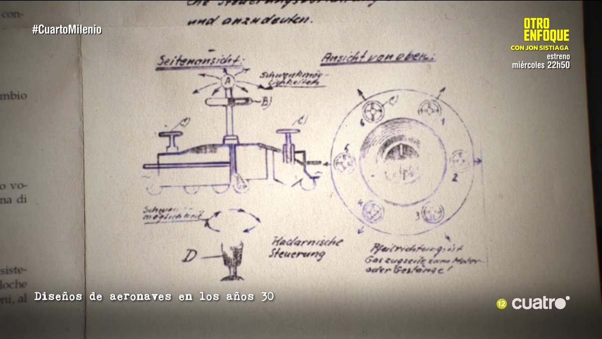 El Gabinete RS/33 habría realizado estudios de ingeniería inversa destinados a replicar la tecnología del vehículo recuperado #CuartoMilenio