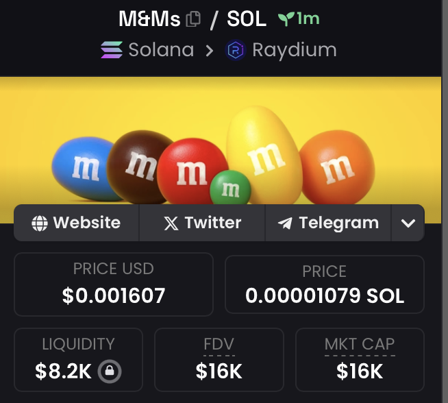 mnmsolana's tweet photo. M&amp;Ms are live on sol! OMG

https://t.co/uInfBn353u

https://t.co/lctN0tr78F
 
 https://t.co/SrzECj8Aq0

BWAuwwfxh9giyGbZpKroG3YHeCopF5jrsc9zWSFWQ8Gk https://t.co/bLF1NCyzlt