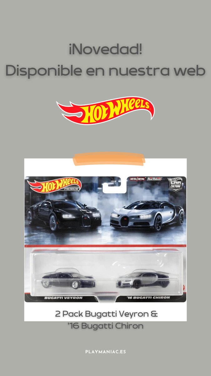 Playmaniac_tw's tweet photo. Nos encantan las novedades... pero sobre todo los 2-Pack de #HotWheels 😍💥🔥
Os esperamos 😄‼️‼️
 ⬇️
 https://t.co/El7poZx6Kq https://t.co/r12QtvY9lj