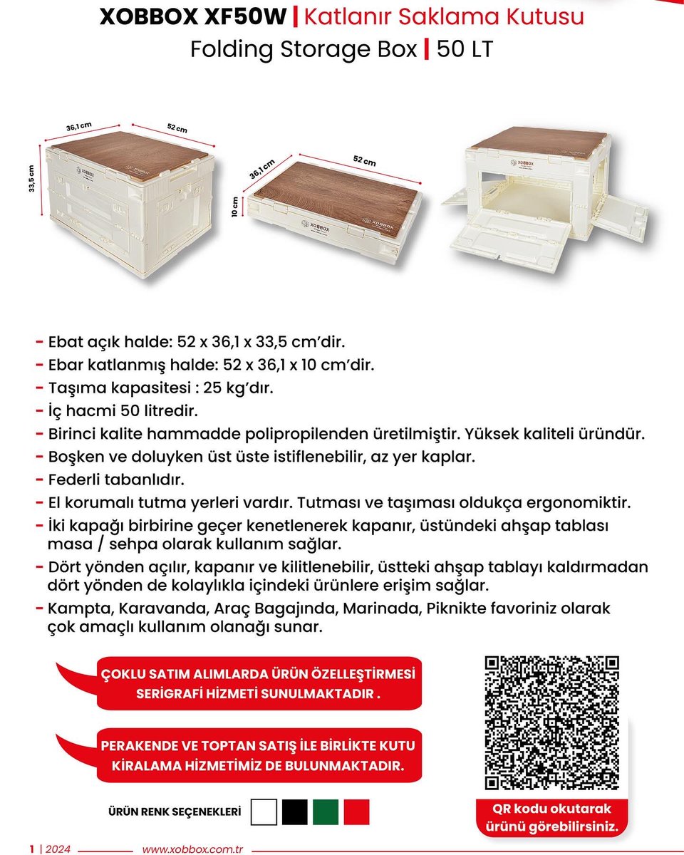 xobboxcomtr's tweet image. XOBBOX 2024 Serial Products Catalog #xobbox #foldingstoragebox #katlanırkampmasası #imperiumkutu #kampkutusu #taşımakutusu #depolama #nakliye #bagajdüzenleyici #camp #caravan #cartrunkbox #campbox #tasınmakutusu #kampkaravan #outdoors #nature #doğa #katlanankampmasası #ElClasico