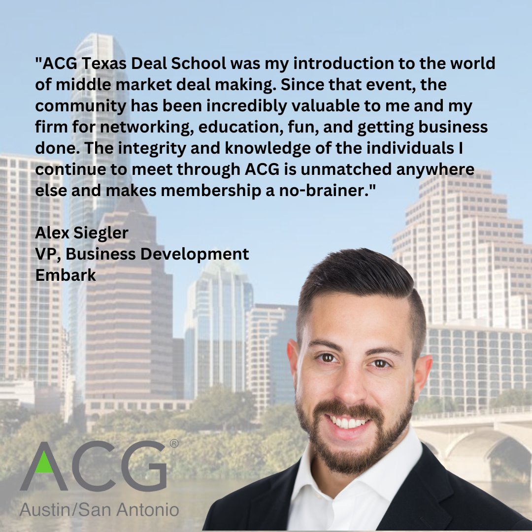 Member Tribute Tuesday! This week we’re saluting Alex Siegler, VP, Business Development @embarkwithus. #BusinessNetworking #BusinessLeaders