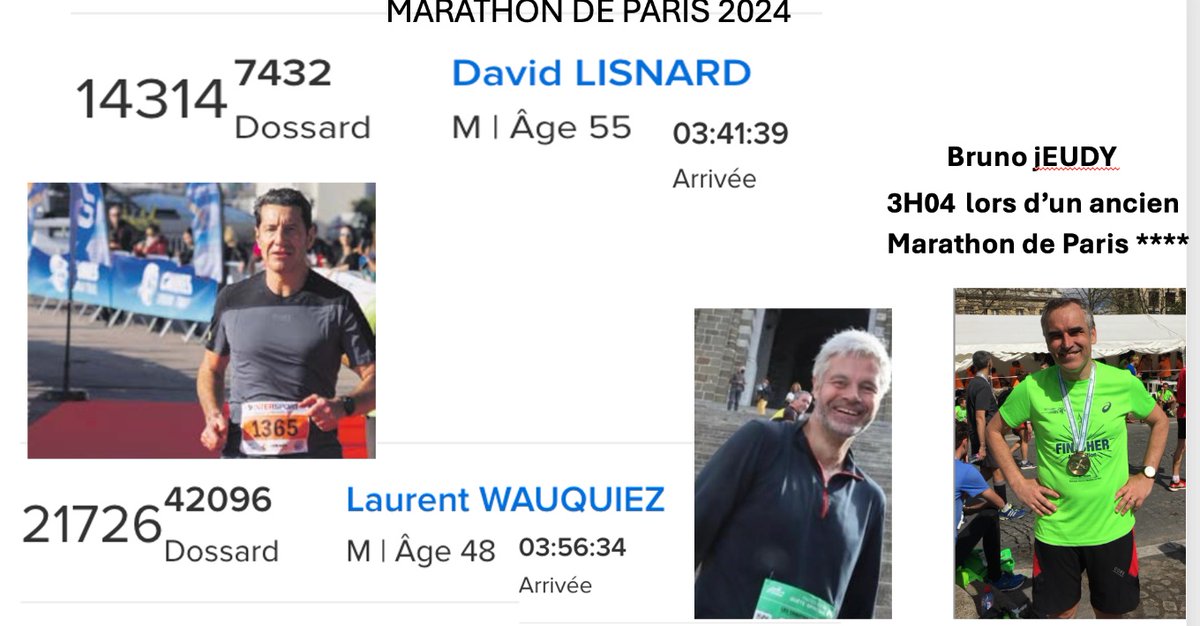 LE PETIT SCCOP DU DIMANCHE (info @LaTribune) Quand @davidlisnard et @LaurentWauquiez courent le Marathon de Paris le 7 avril, savez-vous ce qui arriva ? L'aîné des deux (54 ans) devança le plus jeune (49 ans) de 12 minutes et de + de 7000 places. Allez Laurent, c'est pas gagné !