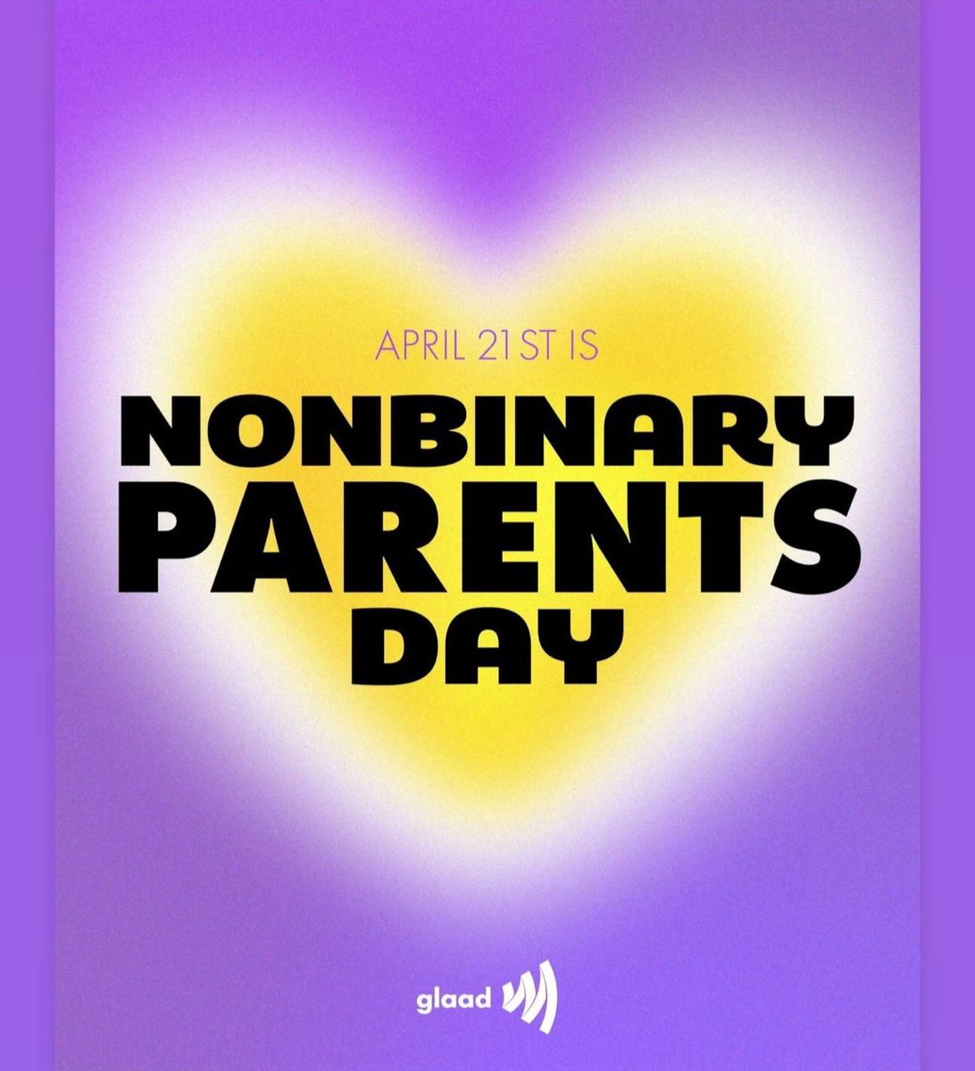 proud_change's tweet photo. Happy #NonBinaryParentsDay to all you NB parents out there being fab humans and raising equally fab little humans.
You are all doing great. And we see you. https://t.co/l4FcKfgxbs