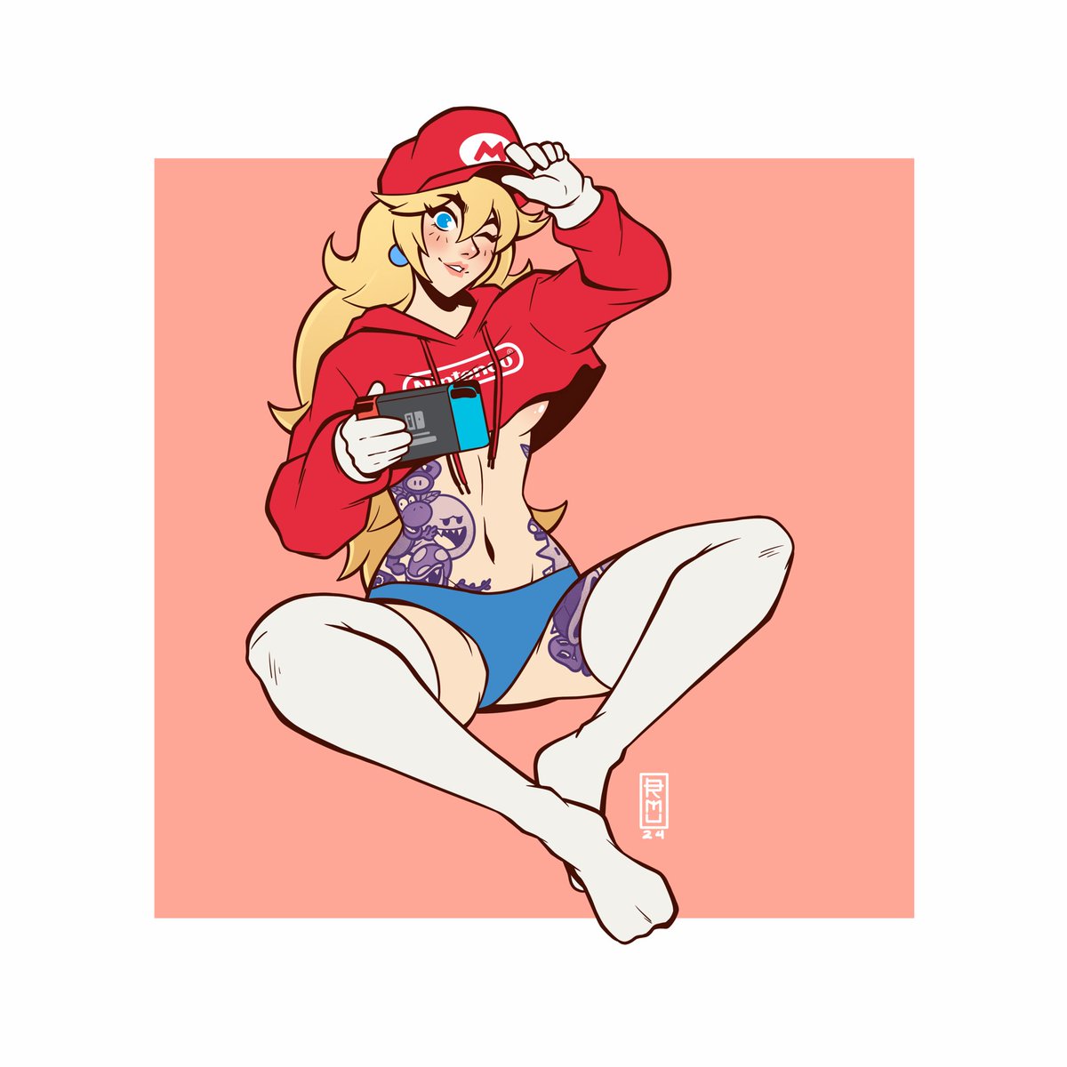 roymorales_56's tweet photo. Princess Peach

#princesspeach #mariobros #nintendo #illustration #digital #color #procreate #brushes #fanart https://t.co/NLu6VLHLOQ