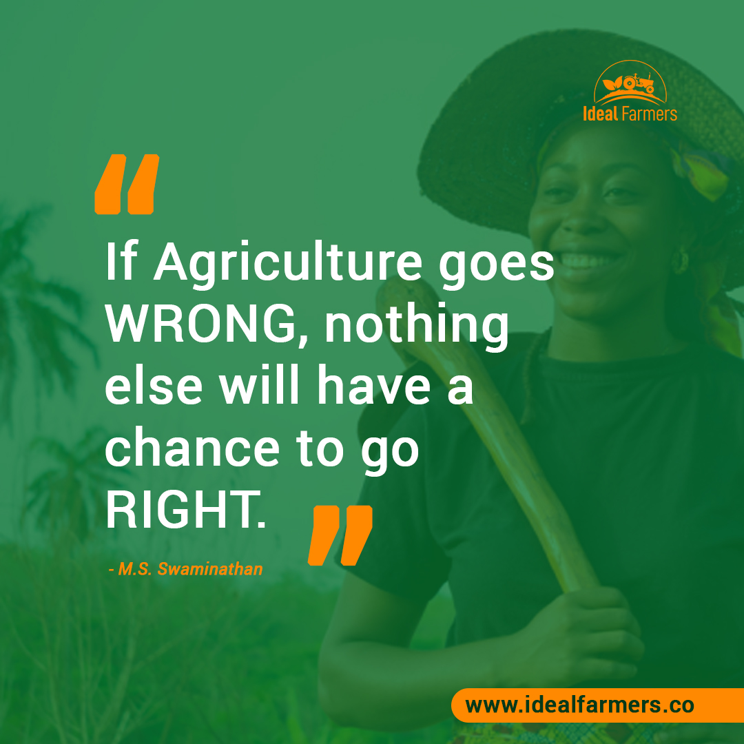 Agriculture is the bedrock of civilization and the source of food. Our ability to grow food, raise livestock, and nurture the land directly impacts every other aspect of our existence.

Without a solid foundation in agriculture, everything else becomes unsafe.

#MondayMotivation
