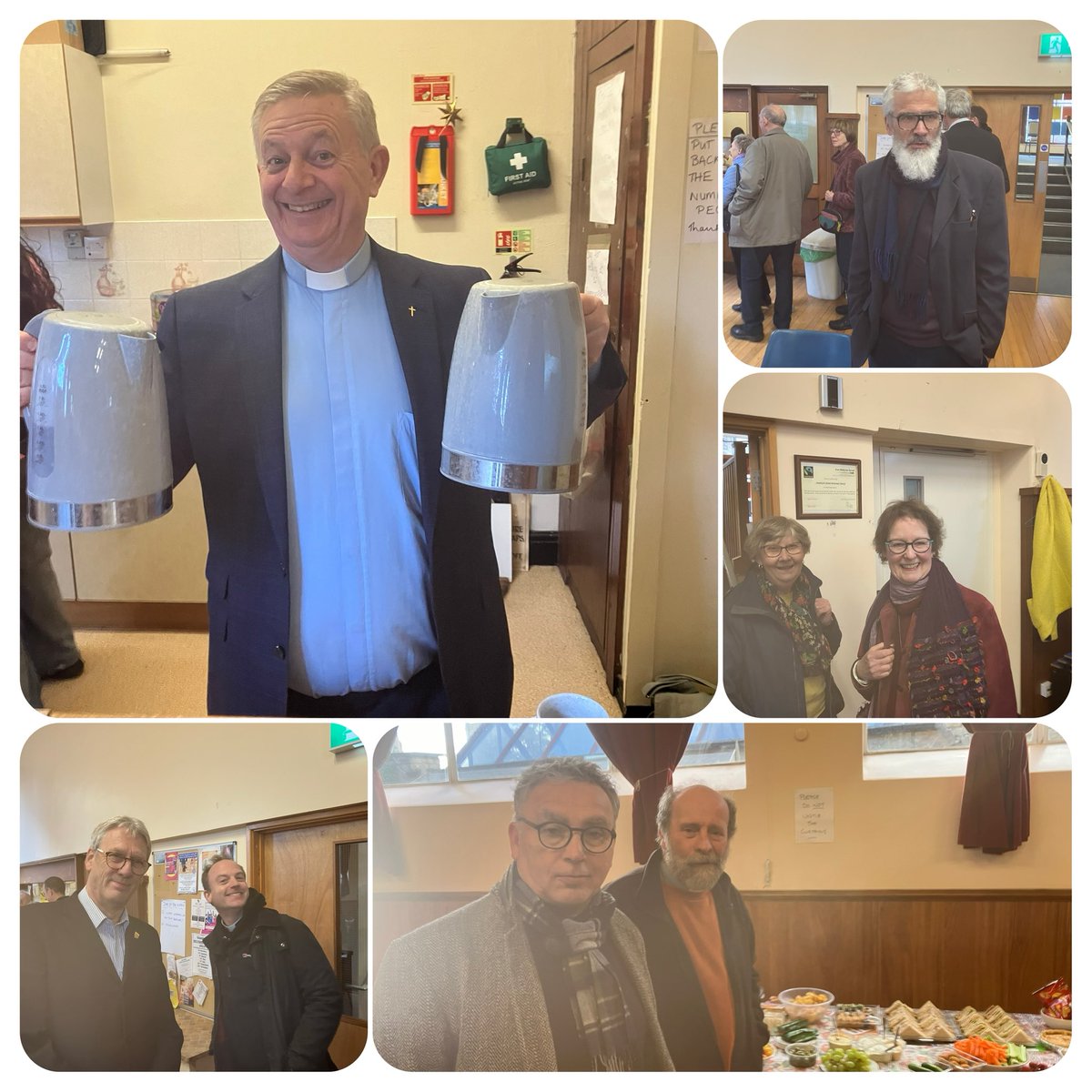 StamfordStreetP's tweet photo. 💙 Such a lovely Stamford Street Pastors service/ AGM/ celebration led by Rev Peter Stevenson at the URC. Attendees incl our mayor Andy Croft, Town &amp; District Cllr Max Sawyer &amp; Rev Neil Shaw - All Saints. Thanks to all who helped make it a wonderful evening of praise &amp; prayer! 💙 https://t.co/L4SrcmDbfI