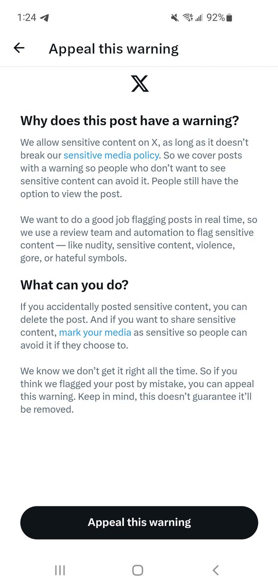 Just in a minute I made a post .So how the duck this crap working??I see non stop porn content with likes and followers.Over a 7 month My profile in x ban🤬. That's why I have zero desire to share something🤬Elon bitch you are the most wanted client that I'm waiting for!