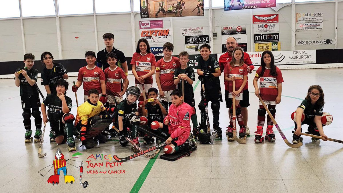 jsalvadoirius's tweet photo. Des de la Fundació #JoanPetitNensAmbCàncer i la Federació de @FCPatinatge hem impulsat una #JornadaSolidariaJoanPetit.
Dels prebenjamins a l’#OKlliga els braçals han ajudat a la recerca pel #càncerinfantil.
Moltes gràcies als clubs, jugadors, famílies i àrbitres!
#stickcontent https://t.co/JoXwEM8RLx