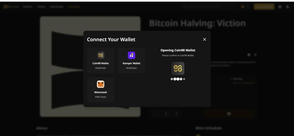 Step 2: Get Set with @coin98_wallet! 

Ensure your @coin98_wallet is all set to roll. Seamlessly connect it to Dagora's #NFT Marketplace for smooth minting.