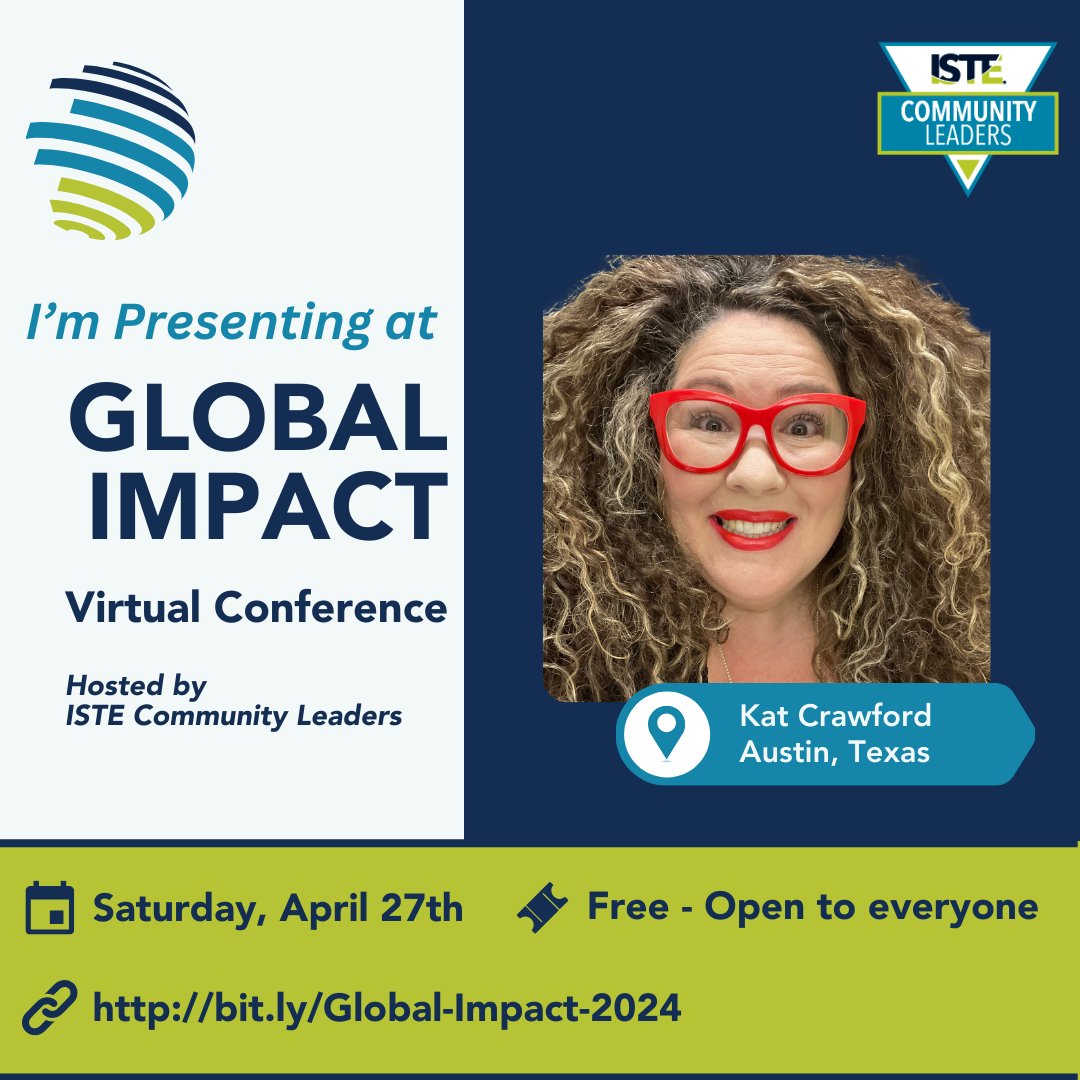 Register for the Global Impact Conference by signing up at this link buff.ly/4chgCg7 #ISTEGlobal #ISTECommunty