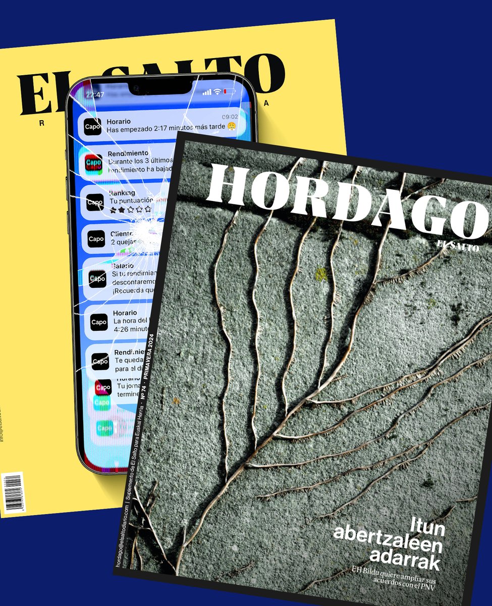 Si te ha gustado nuestra cobertura, recuerda que es posible gracias a las suscripciones, apúntate a nuestra revista de @Hordago_ElSalto+ El Salto 👇 elsaltodiario.com/suscribirse/