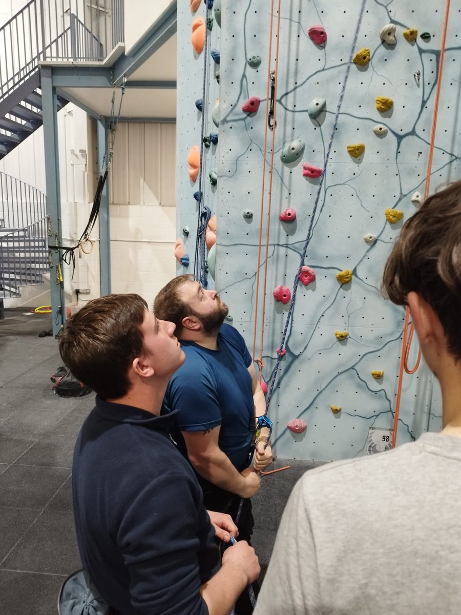 reg_trg's tweet photo. Another first. The first @aircadetslaser  Indoor Climbing Assistant course delivered today to 11 staff from across the region. Looking forward to seeing climbing delivery increase now across the region. @RegComdtLASER @REGSSOLASER https://t.co/AS3g0hv0sC