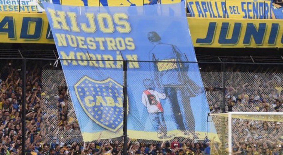 Umaabj's tweet photo. BOCA NO TIENE MARIDO
BOCA NO TIENE MUJER
PERO TIENE UN HIJO BOBO
QUE SE LLAMA RI🅱️ER PLATE https://t.co/LIC9BKuCat