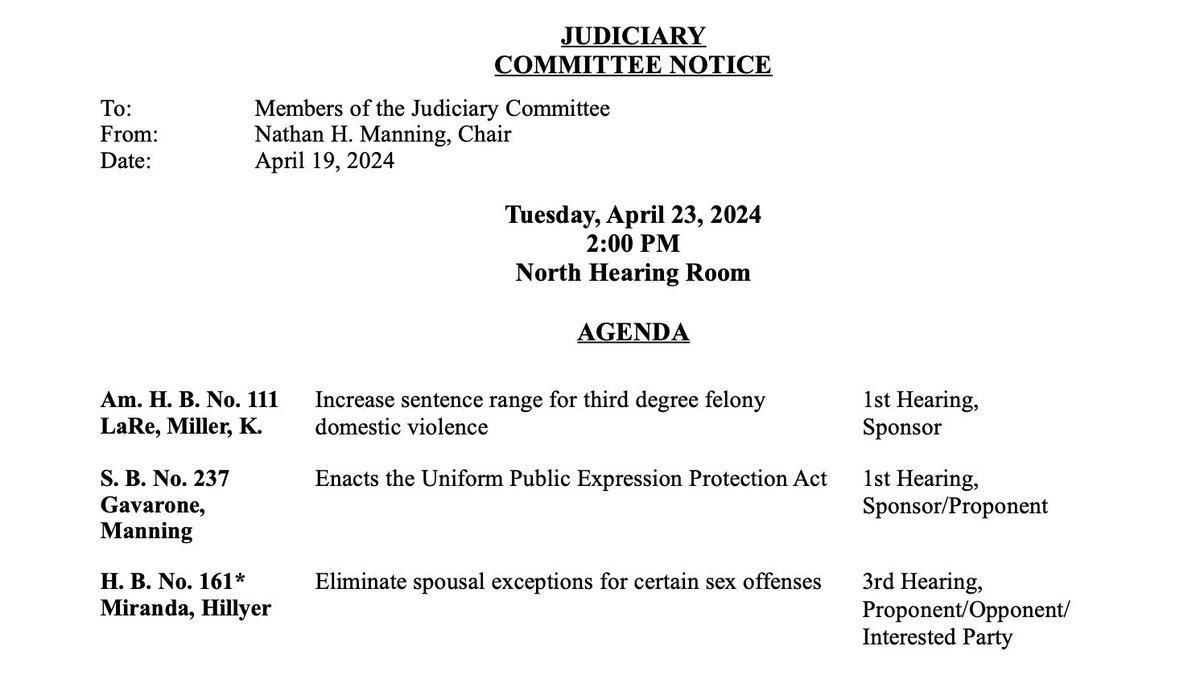 🥳HUGE news! The bill to close #Ohio's rape loophole (HB 161) is scheduled for another hearing AND A VOTE this Tuesday (4/23)! Use this template to submit testimony to support HB 161: tinyurl.com/2naw6c2s Then make 3 quick phone calls to help HB 161 pass committee...