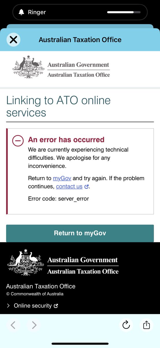 The Australian Government advise, use the #MyGov App to link to the Australian Taxation Office #ATO to find lost Superannuation ! It’s been crashed for over 8 Months. #JimChalmers & #StephenJones advise ring the other bloke, we don’t give a fuck. Have an Apple 🍋