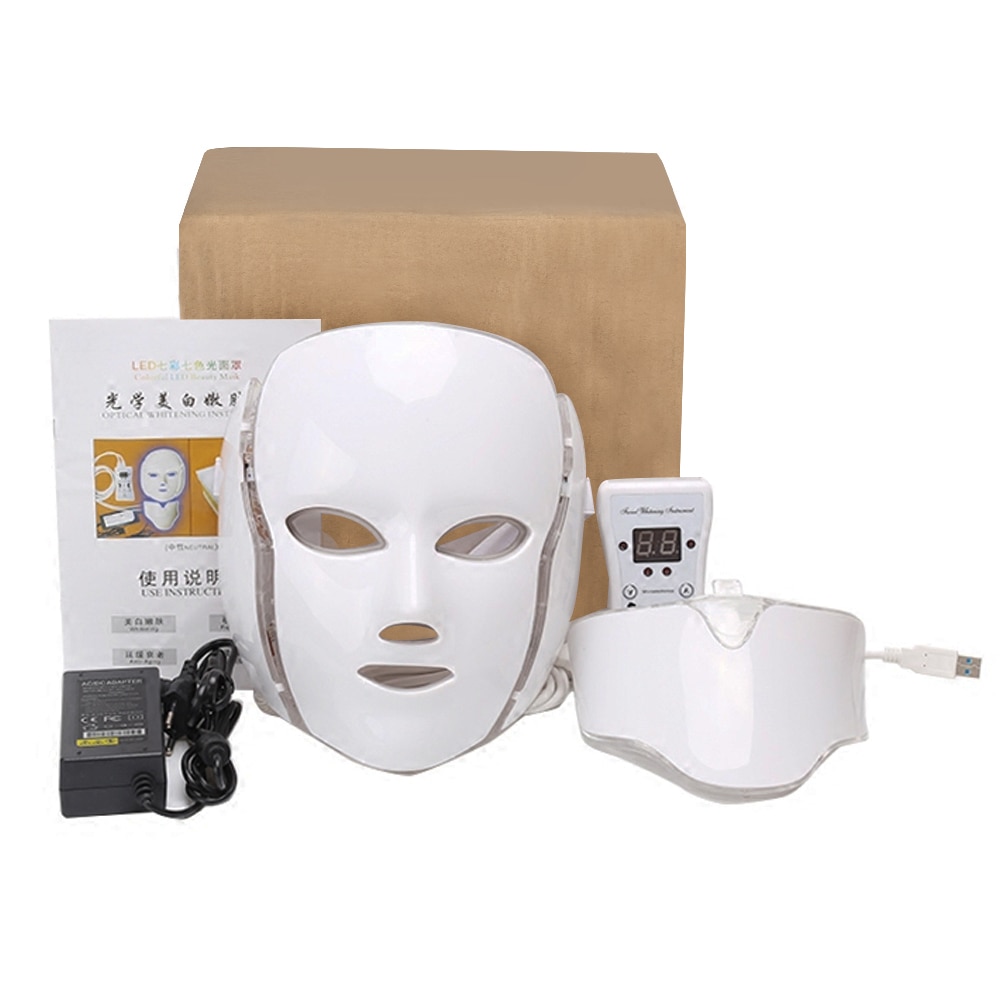 Colorful LED Beauty Mask - gift2heart.com/product/colorf…
#1.CareGift #1.2.BeautyCare #1.2.13.SkinBeauty #≤10Days #★★★★Up #ePacket #FreeShipping 
Alice - Gift 2 Heart
  Specification: Type: Led flashing face mask Voltage:110v-240v, 60Hz/ 50Hz Plug: EU,US P...