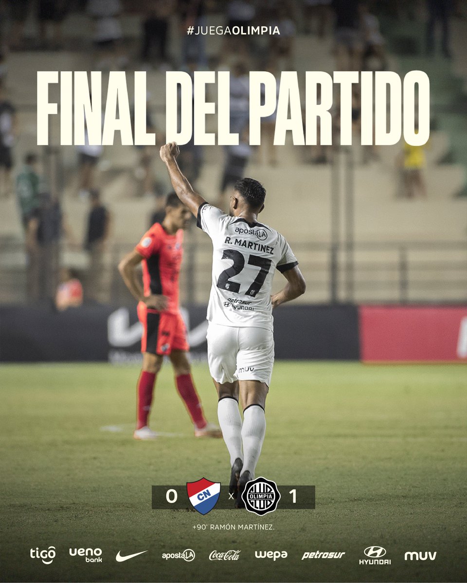 💪🏼 ¡GANÓ #𝗢𝗟𝗜𝗠𝗣𝗜𝗔! 🤍🖤🤍