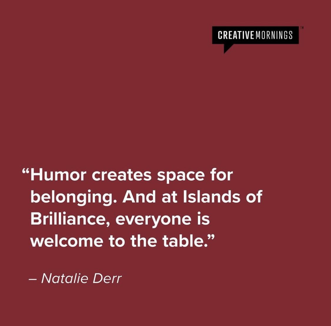 TheWoodzick's tweet photo. LOVE these quotes from the spicy @creativemorning talk by the incredible Natalie Derr! 🌶️🌶️🌶️ https://t.co/Hu8zPAxExv