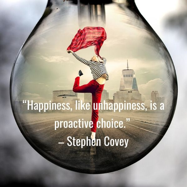 MonsterGirlV's tweet photo. “Happiness, like unhappiness, is a proactive choice.” 
~ Stephen R. Covey https://t.co/GfCqSjyZzM