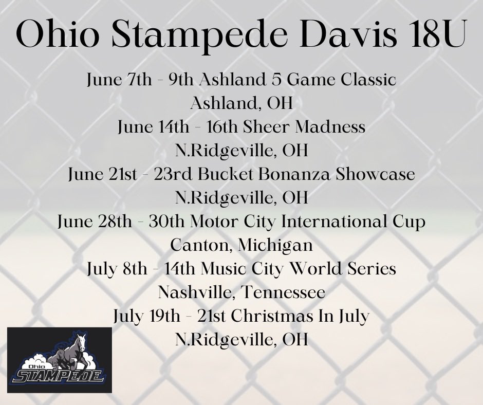 Ohio Stampede-Davis tweet media
