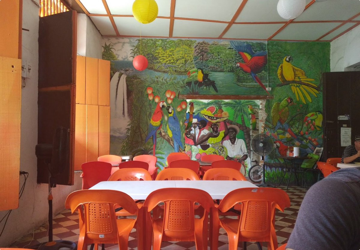 Sometimes it’s the food and sometimes it’s the ambience. This restaurant in Cartagena Colombia had both. Hope you have a few nice happy places in your memory to escape to when the noise gets too loud,…too shrill…. Without you, there is no us. Big Love, B.