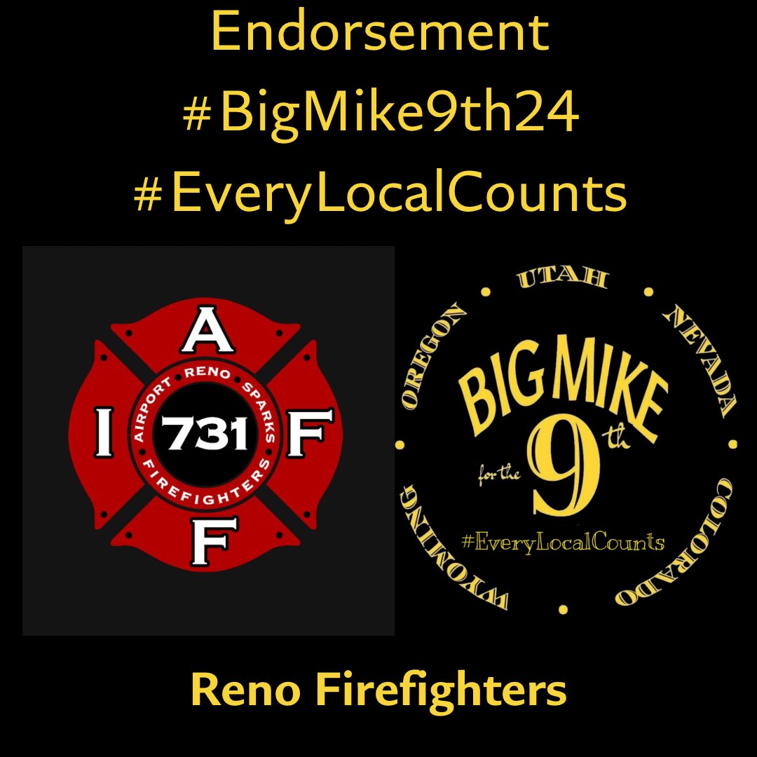 Thank you <a href="/RenoFirefighter/">Reno Firefighters</a> #EveryLocalCounts #OurIAFF9th #BigMike9th24