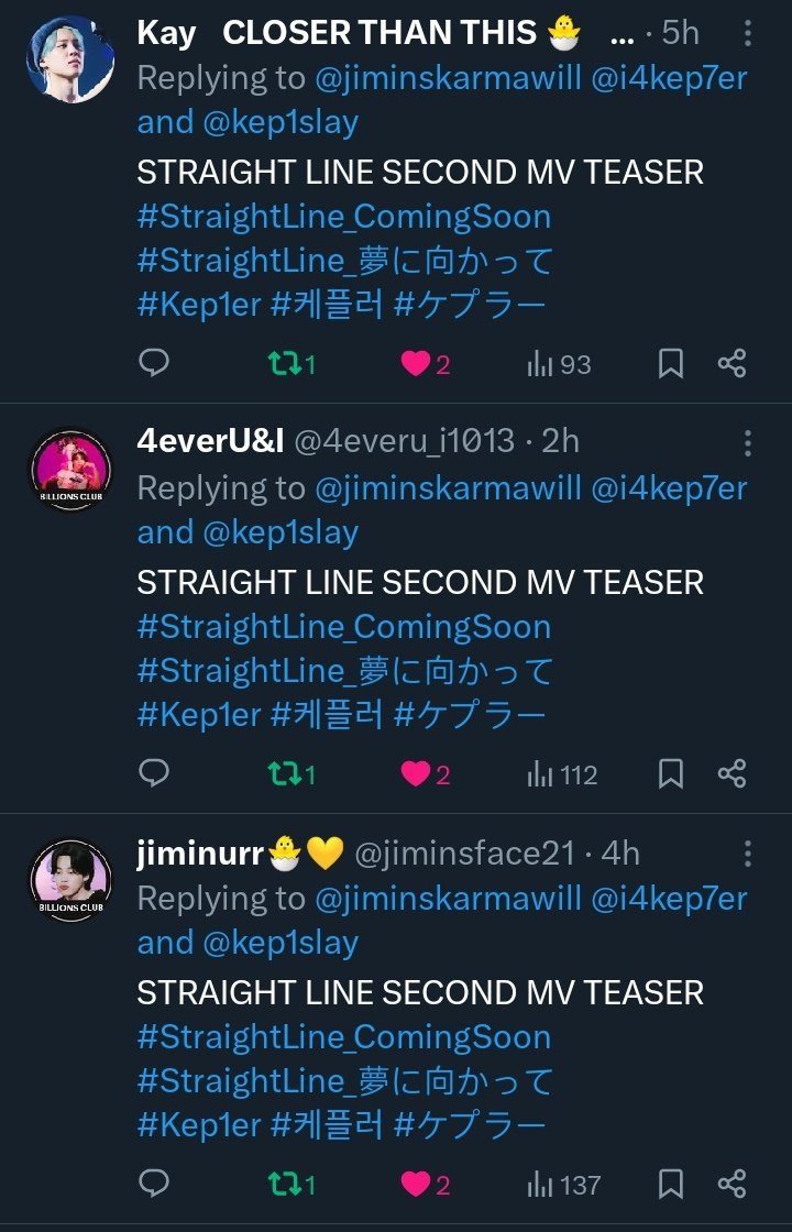 thankyou to all pjms who are helping us with our tags ♡. especially, thanks to @kep1slay ❤️

STRAIGHT LINE SECOND MV TEASER
#StraightLine_ComingSoon
#StraightLine_夢に向かって 
#Kep1er #케플러 #ケプラー