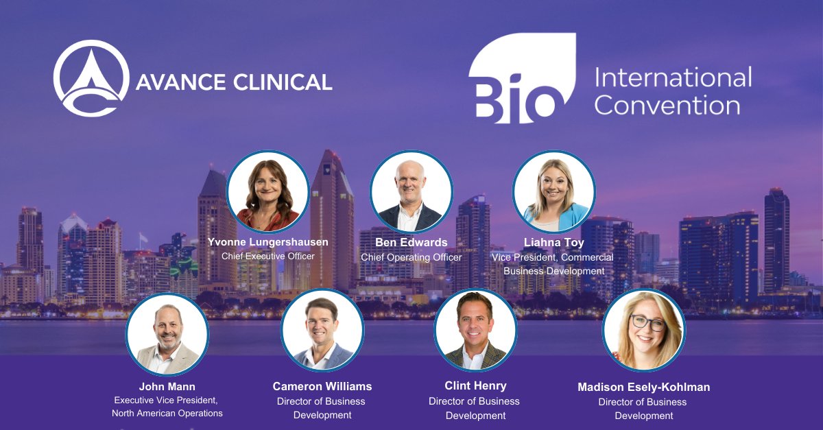 Book your spot now! #AvanceClinical is heading to #BIOInternational 2024 in #SanDiego from June 3-6, 2024! 🎉 Reserve a meeting with our expert team at Booth 5601 to accelerate your #biotech projects. lnkd.in/g9adWvNJ #BIO2024 #DrugDevelopment🌟 @IAmBiotech