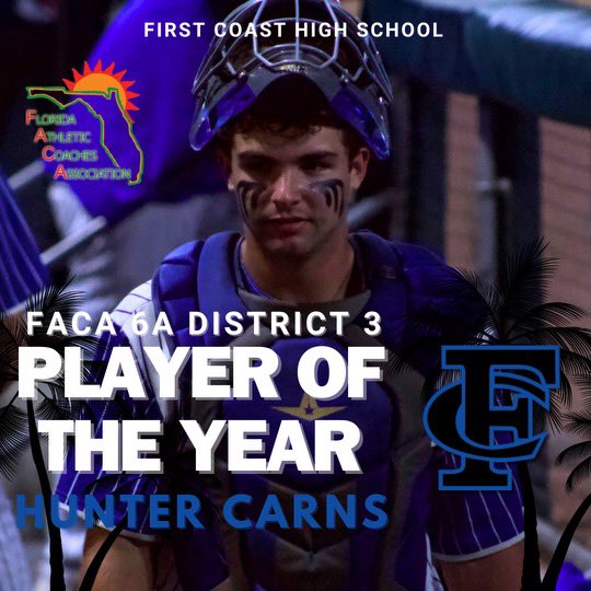 Congrats to <a href="/hunter_carns/">Hunter Carns</a> 3 time player of the year 🏴‍☠️