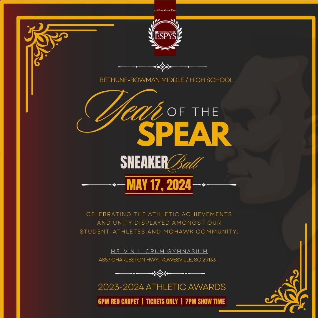 Year Of The Spear: The 2023-2024 MOHAWK ESPYS will be held on May 17, 2024. 🏹 🏆
#AthleticAwards #RedCarpet #SneakerBall #BBHS #Allin888