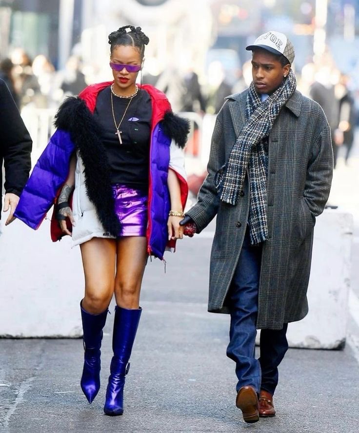 Rihanna and Asap a fashionable couple…
A thread