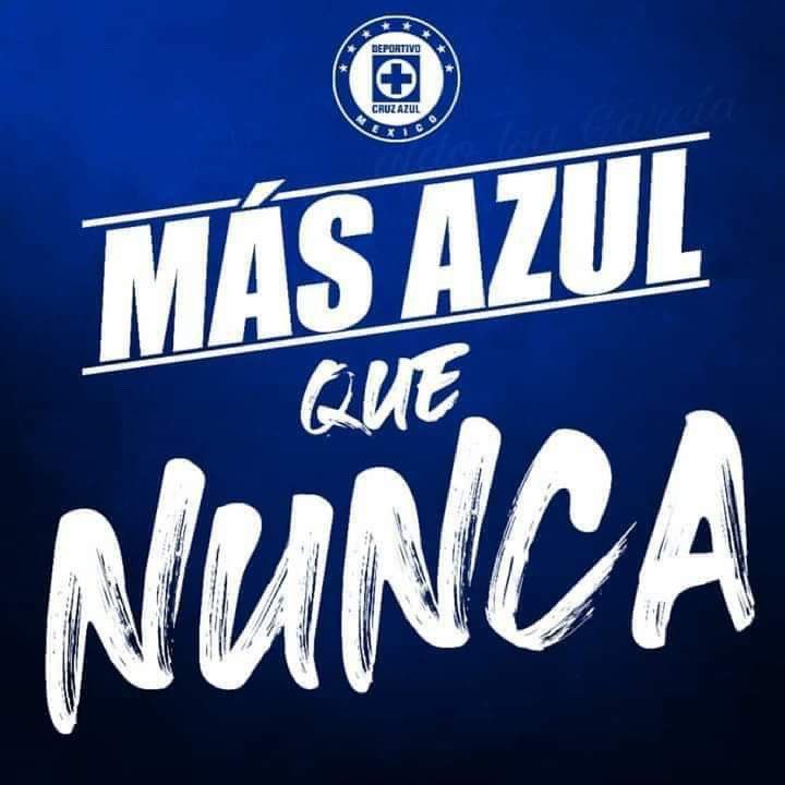 Vamos Azules! Si se puede ! 🤘 @CruzAzul #AzulDePorVida