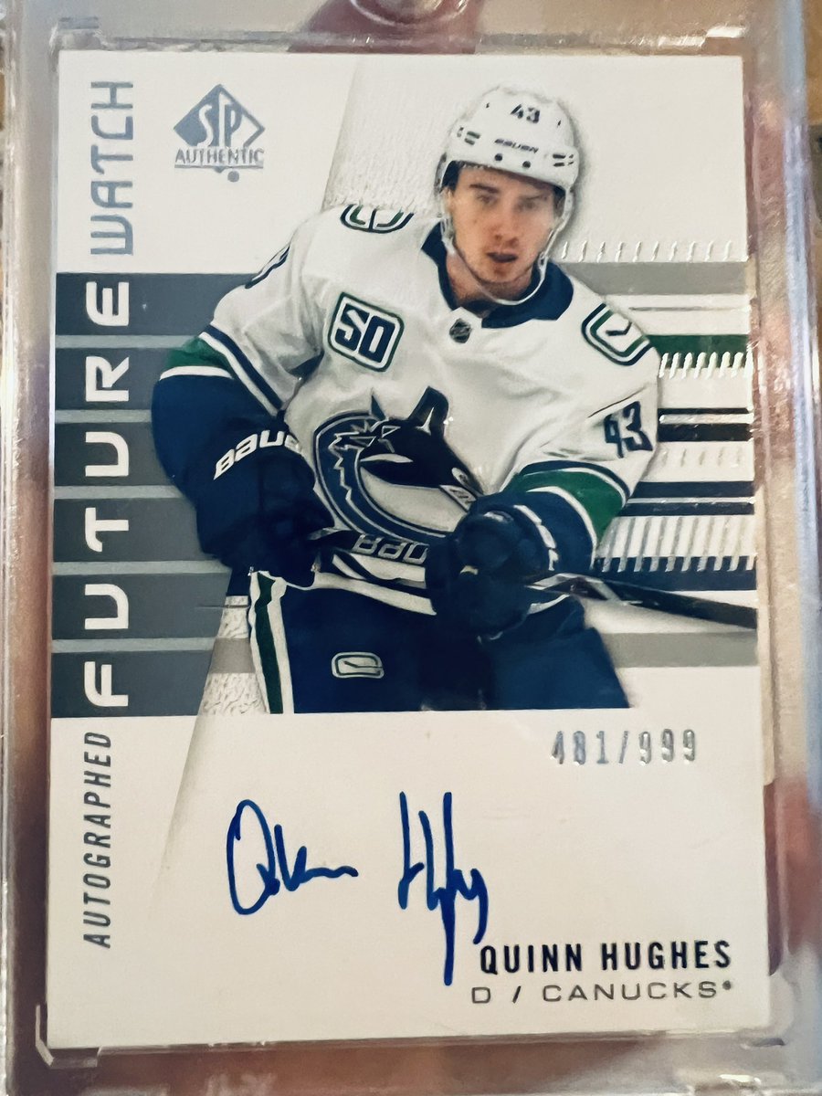 QVic619's tweet photo. Alright @Charlotte92Live I’m gonna need him to shine . Make that happen. #SportsCardAddict #sportscards #nhl #StanleyCupPlayoffs https://t.co/FzOpnyRWkI