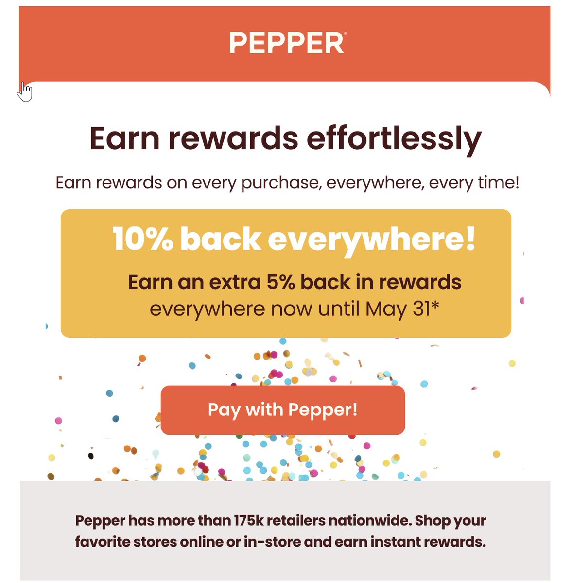 [Pulled early] 10% back on all gift cards via Pepper app dlvr.it/T5qMy8 via @FrequentMiler