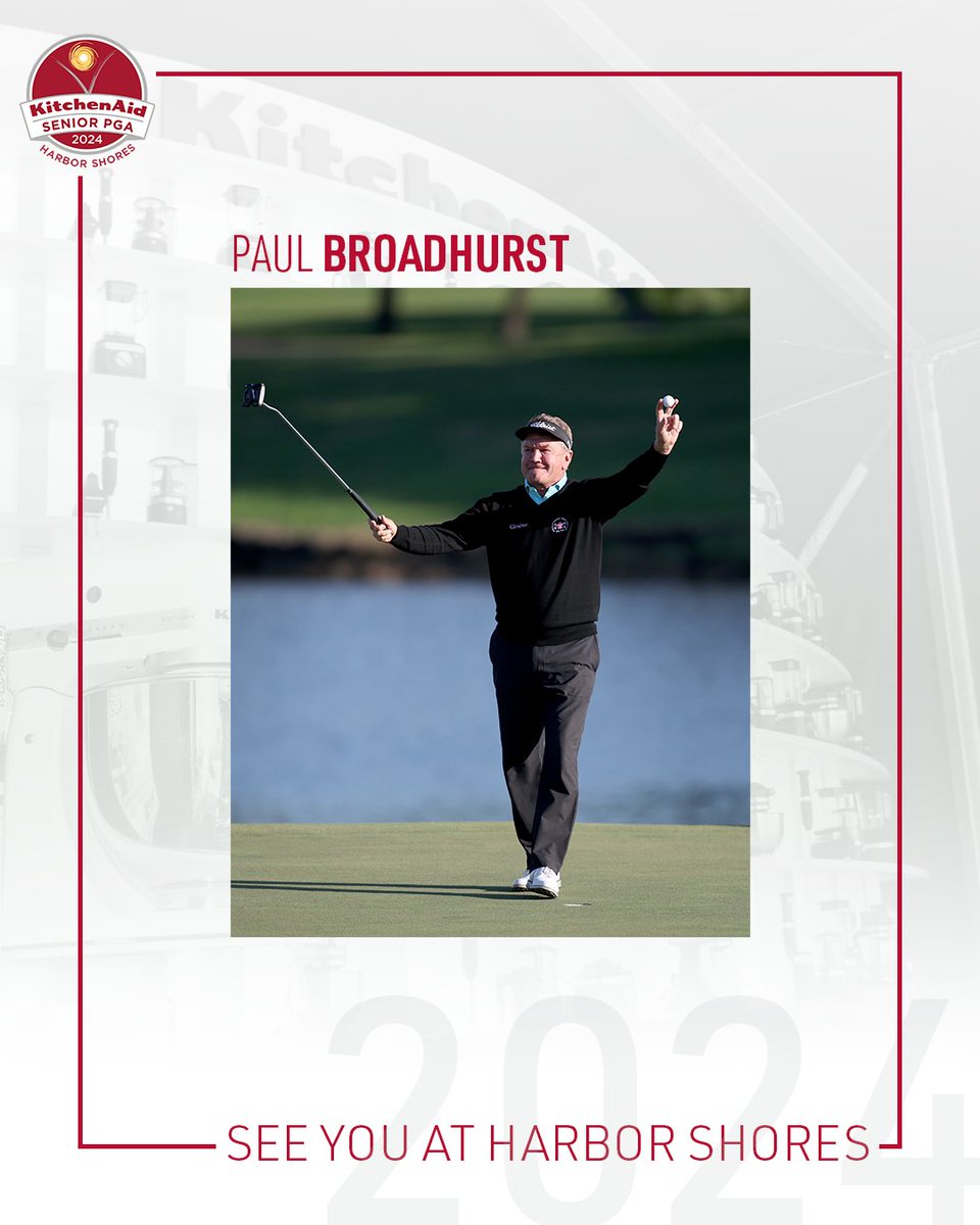 He's back! Paul Broadhurst takes the win in Texas 🏆 We'll see you at Harbor Shores! #SrPGAChamp