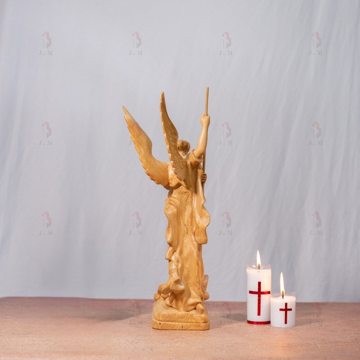 JM_Catholic's tweet photo. SAINT MICHAEL THE ARCHANGEL WOODEN STATUES
Indulge in the magnificence of our Saint Michael wooden statues, each meticulously handcrafted from top-tier wood.
📷 Website: https://t.co/rYIotHVQLz https://t.co/Sc8xq40WwX