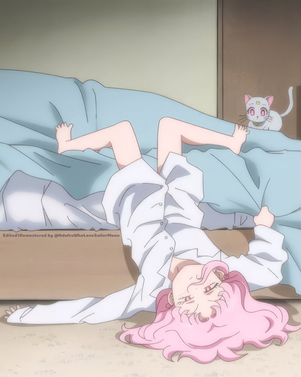 Why are mornings so haaaard?
#ChibiUsaTsukino #RiniTsukino