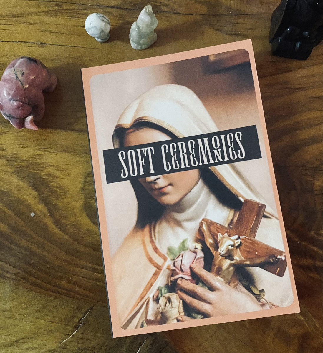 SOFT CEREMONIES (@FilthyLoot) pairs a sick concept (SOV meets A24), with the aptest team of writers.

Features @ElsbyCharlene’s meditative mutilations, surreal folk horror by @horrorsong, @SammyTotep melding intimate grief w/ sci-fi sleaze, and a  Jon Steffens suburban nightmare.