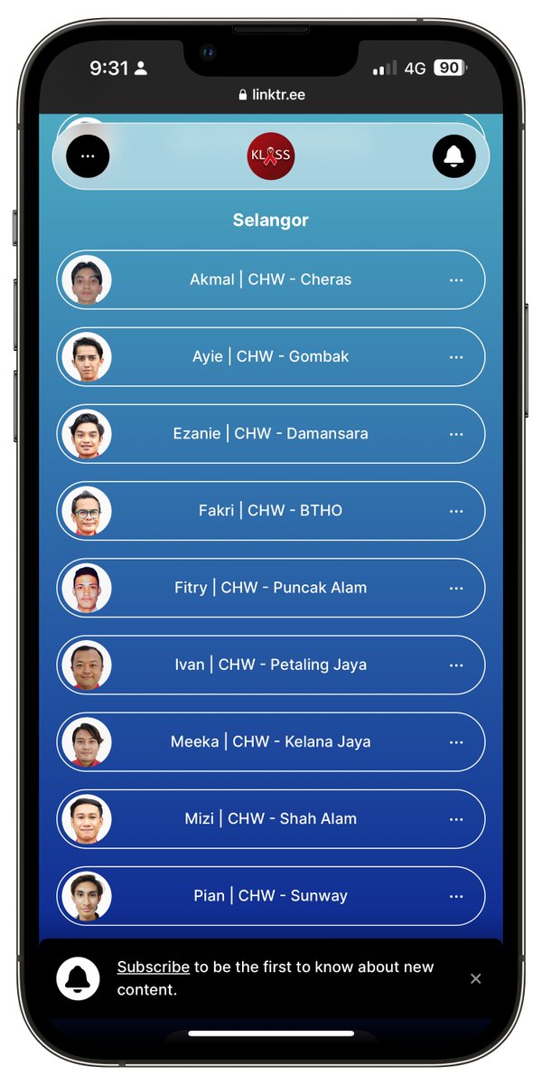 our Community Healthcare Workers (CHW) also can do mobile testing at preferred place nearby to your place at convenience time.

Do reach out to them at linktr.ee/ngoklass list of KLASS CHW.

#myKLASSorg