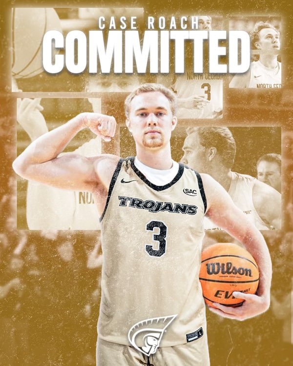 WFRoach's tweet photo. So excited for this next chapter and what God has in store for @Caseroach3 @AUTrojansMBB https://t.co/gTngBSXDbk
