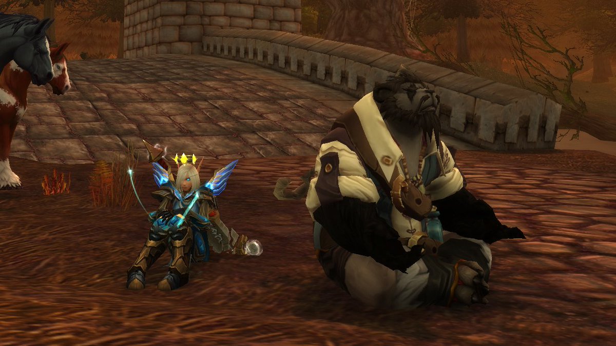 __Shivx's tweet photo. "Pues bueno Freya ahora tenemos que acompañar a esta caravana para que seas honorable con el Alba Argenta, luego vamos a Naxxramas y conseguiremos un gancho. Entonces haremos parkour hasta llegar a un goblin dk al que le tiraremos agua bendita en la olla y así nos venderá ropa!!" https://t.co/oHk307Qh2C