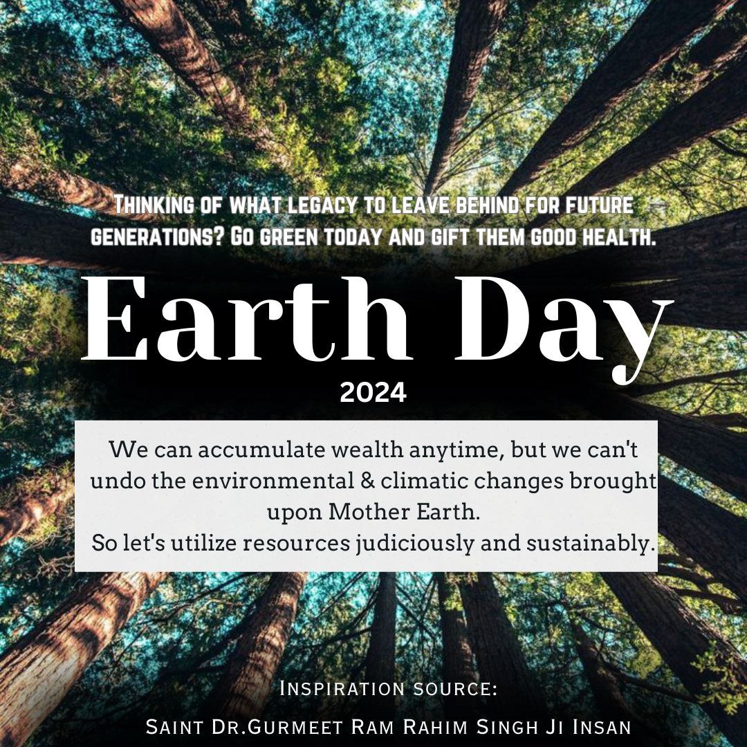 On #EarthDay let’s appreciate the beauty of planet & take action to preserve it,This #EarthDay2024 theme “The Planet vs. Plastics” brings attention to the issue of plastic pollution,So let's contribute to end the scourge of plastics & safeguard the health of every living being